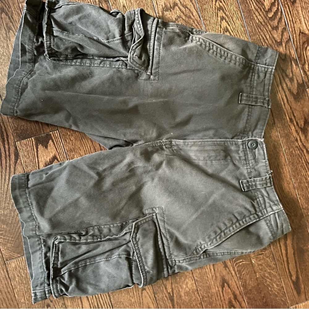 Old Navy Charcoal Cargo Shorts